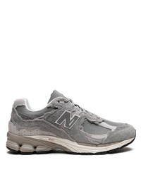 graue niedrige Sneakers von New Balance