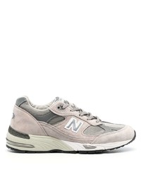 graue niedrige Sneakers von New Balance