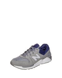 graue niedrige Sneakers von New Balance