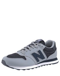 graue niedrige Sneakers von New Balance