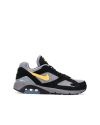 graue niedrige Sneakers von Nike