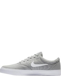 graue niedrige Sneakers von Nike SB