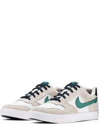 graue niedrige Sneakers von Nike SB