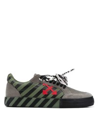 graue niedrige Sneakers von Off-White