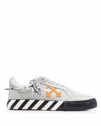 graue niedrige Sneakers von Off-White