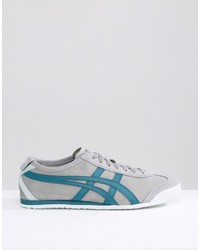 graue niedrige Sneakers von Onitsuka Tiger by Asics