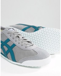 graue niedrige Sneakers von Onitsuka Tiger by Asics