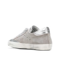 graue niedrige Sneakers von Philippe Model