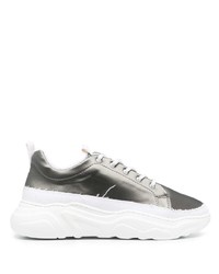 graue niedrige Sneakers von PHILEO PARIS