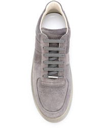 graue niedrige Sneakers von Maison Margiela