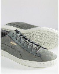 graue niedrige Sneakers von Puma