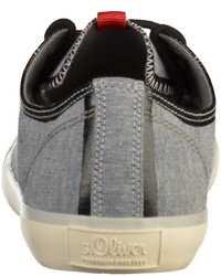 graue niedrige Sneakers von s.Oliver