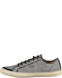 graue niedrige Sneakers von s.Oliver