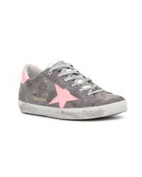 graue niedrige Sneakers von Golden Goose Deluxe Brand