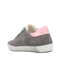 graue niedrige Sneakers von Golden Goose Deluxe Brand