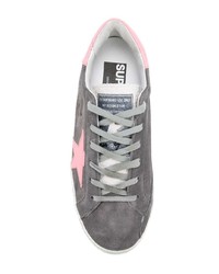 graue niedrige Sneakers von Golden Goose Deluxe Brand