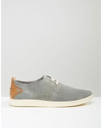 graue niedrige Sneakers von Original Penguin