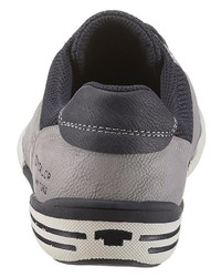 graue niedrige Sneakers von Tom Tailor