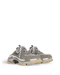 graue niedrige Sneakers von Balenciaga