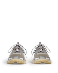 graue niedrige Sneakers von Balenciaga