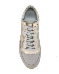 graue niedrige Sneakers von Philippe Model