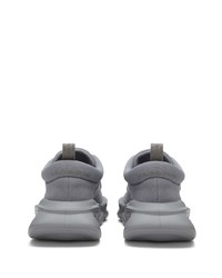 graue niedrige Sneakers von Dolce & Gabbana