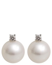 graue Ohrringe von Kimura Pearls