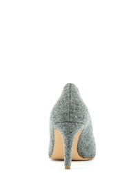 graue Pailletten Pumps von Evita