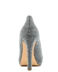 graue Pailletten Pumps von Evita