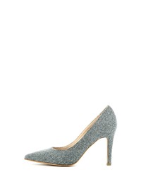 graue Pailletten Pumps von Evita