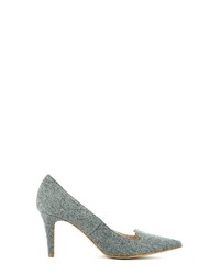 graue Pailletten Pumps von Evita