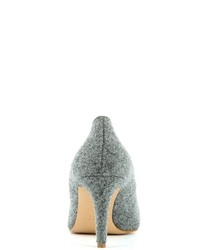 graue Pailletten Pumps von Evita