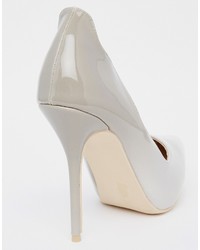 graue Pumps von AX Paris