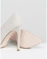 graue Pumps von Asos