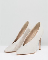 graue Pumps von Asos