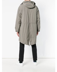 graue Regenjacke von Aspesi