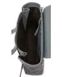 graue Satchel-Tasche aus Leder von 3.1 Phillip Lim