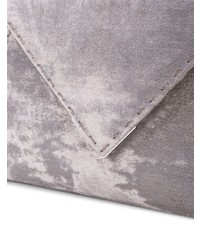 graue Satin Clutch von Tyler Ellis