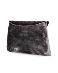 graue Satin Clutch von Tyler Ellis