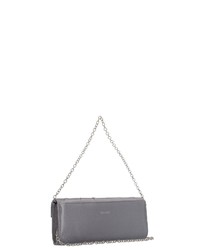 graue Satin Clutch von Picard