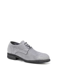 graue Segeltuch Derby Schuhe von Guidi