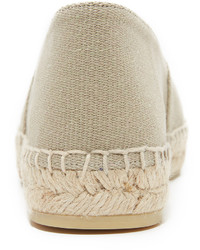 graue Segeltuch Espadrilles von Kenzo