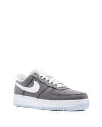 graue Segeltuch niedrige Sneakers von Nike
