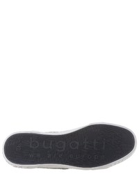 graue Segeltuch niedrige Sneakers von Bugatti