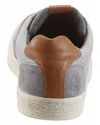 graue Segeltuch niedrige Sneakers von Bullboxer