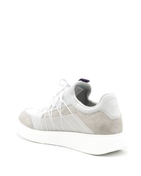 graue Segeltuch niedrige Sneakers von BOSS