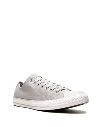 graue Segeltuch niedrige Sneakers von Converse