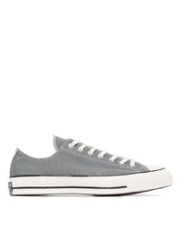 graue Segeltuch niedrige Sneakers von Converse