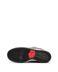 graue Segeltuch niedrige Sneakers von Nike