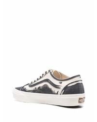 graue Segeltuch niedrige Sneakers von Vans